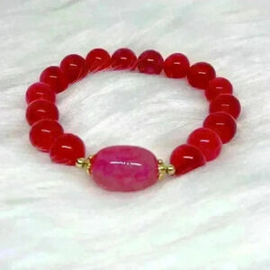 Rosie Rose Agate Bracelet